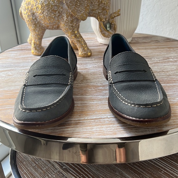 Sperry top sider size 8 light blue pre owed - Picture 2 of 5